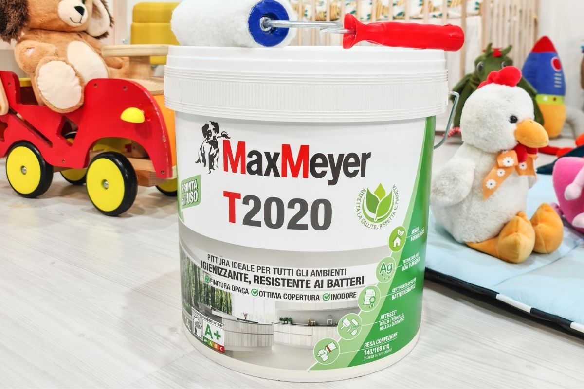 T2020 la pittura igienizzante e antibatterica per le pareti di casa